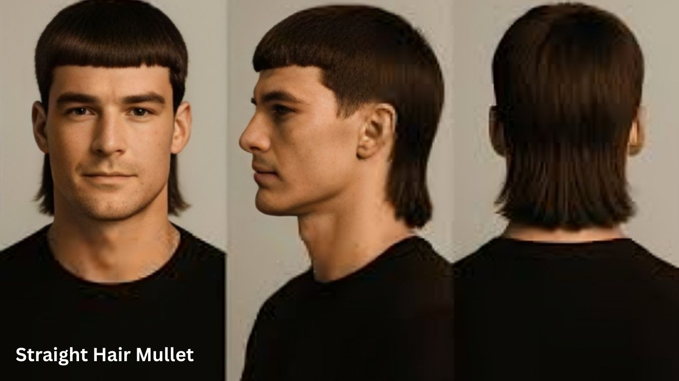 Straight Hair Mullet
