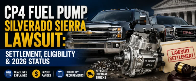 cp4 fuel pump silverado sierra lawsuit