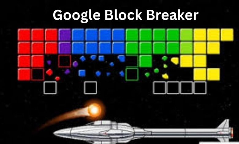 Google Block Breaker