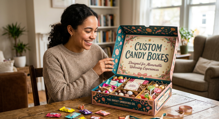 Custom Candy Boxes Designed for Memorable Unboxing Experiences