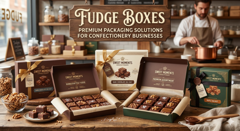Fudge Boxes Premium Packaging Solutions for Confectionery Businesses