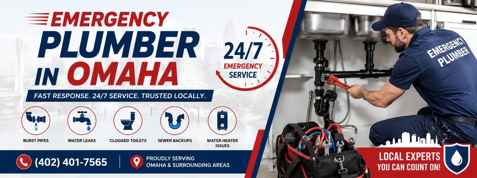 Emergency Plumber in Omaha